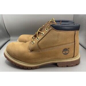 Timberland Nellie Mid Chukka Boots Womens 8 M Wheat Ankle Waterproof 23399